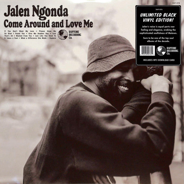 Jalen Ngonda - Come Around And Love Me - New LP Record 2023 Daptone Black Vinyl - Soul - Shuga Records