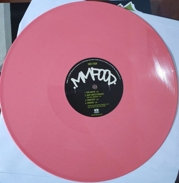 MF DOOM - MM..Food (2004) - Mint- (VG+ cover) 2 LP Record 2020 Rhymesayers USA Pink & Green Vinyl - Hip Hop - Shuga Records