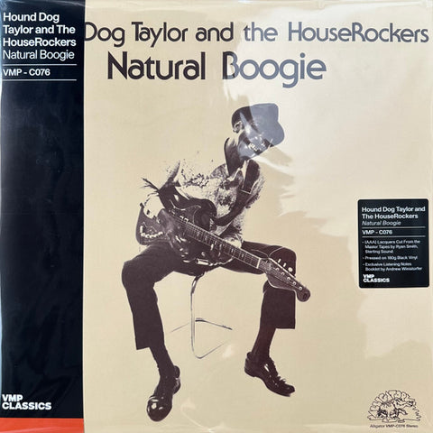 Hound Dog Taylor & The House Rockers – Natural Boogie (1974) - New LP Record 2023 Alligator Vinyl Me, Please Vinyl - Chicago Blues / Electric Blues
