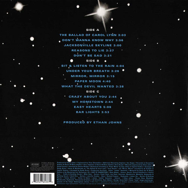 Whiskeytown (Ryan Adams) - Pneumonia - New 2 LP Record 2011 Lost Highway Clear Vinyl - Country Rock - Shuga Records