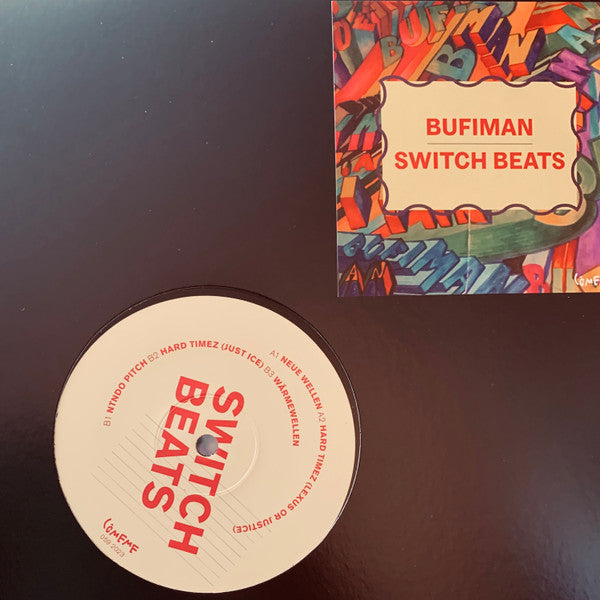 Bufiman – Switch Beats - New 12" EP Record Cómeme Germany Vinyl - Electro / Breatbeat