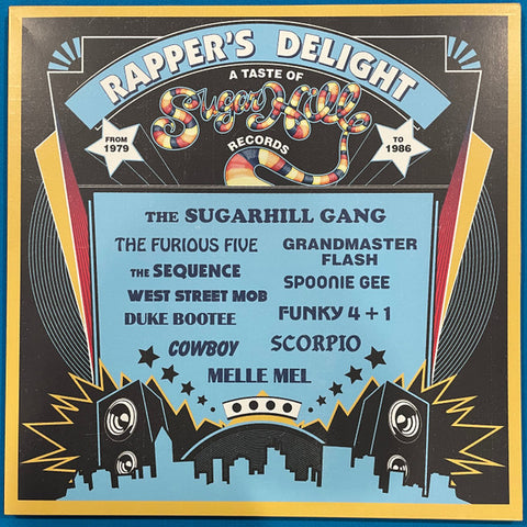 Various – Rapper's Delight: A Taste Of Sugarhill Records From 1979 To 1986 - New 2 LP Record 2023 Rhino Iced Orange Vinyl - Soul / Funk / Hip Hop