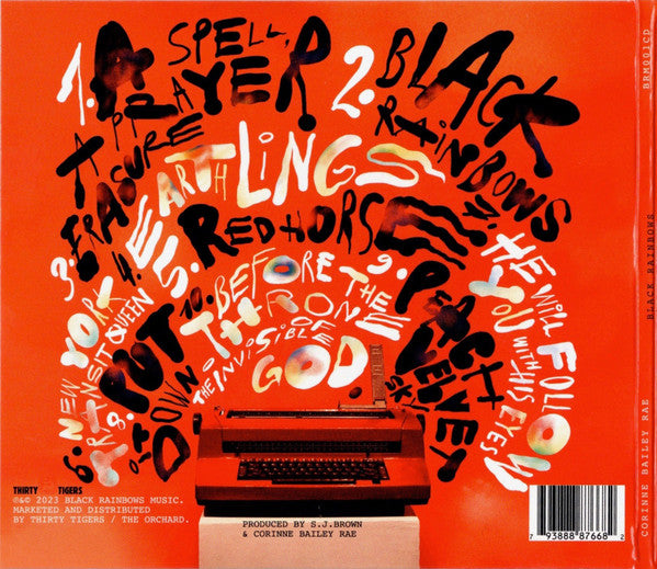Signed Autographed - Corinne Bailey Rae - Black Rainbows - New CD 2023 Black Rainbows - Soul / Neo Soul / Pop