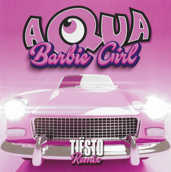 Aqua - Barbie Girl (Tiësto Remix) - New 7" Single Record 2023 Geffen Pink Vinyl - Pop / Europop - Shuga Records