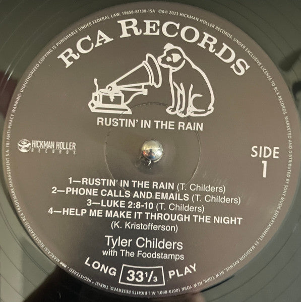 Tyler Childers - Rustin' In The Rain - New LP Record 2023 RCA Hickman Holler USA Vinyl - Country - Shuga Records