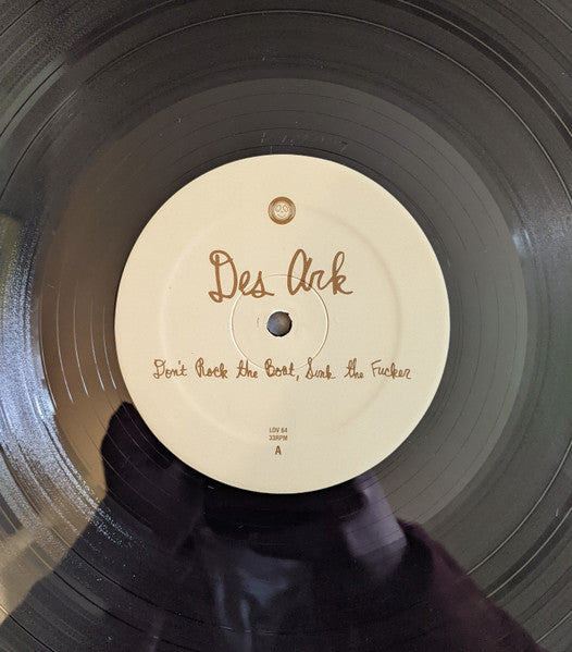 Des Ark - Don't Rock The Boat, Sink The Fucker - Mint- LP Record 2011 Lovitt USA Black Vinyl - Indie Rock / Punk - Shuga Records