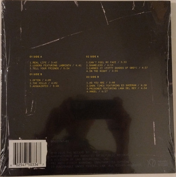 The Weeknd - Beauty Behind The Madness (2015) - Mint- 2 LP Record 2023 Republic XO USA Vinyl - R&B / Hip Hop / Soul - Shuga Records