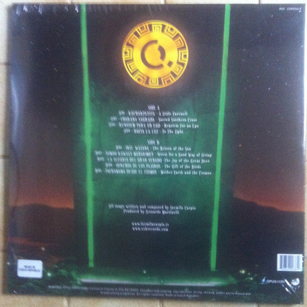 Luzmila Carpio - Inti Watana - El Retorno del Sol - Mint- LP Record 2023 ZZK Opaque Yellow Vinyl - Folktronica / Bolivian / Andean Folk - Shuga Records
