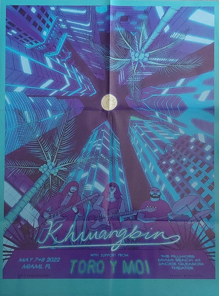 Khruangbin & Toro y Moi - Live at The Fillmore Miami - New LP Record 2023 Dead Oceans Vinyl, Poster & Download - Indie Rock / Psychedelic / Funk - Shuga Records