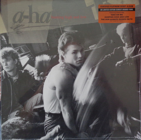 a-ha – Hunting High And Low (1985) - New LP Record 2023 Warner Orange Vinyl - New Wave / Synth-pop