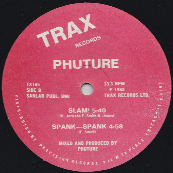 Phuture - We Are Phuture - VG- (low grade) 12" Single Record 1988 Trax USA Original RARE Vinyl - Chicago House / Acid House - Shuga Records