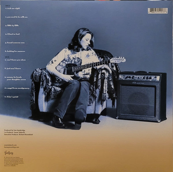 Susan Tedeschi – Just Won't Burn (1998) - New LP Record 2023 Fantasy 180 gram Vinyl - Rock / Blues Rock