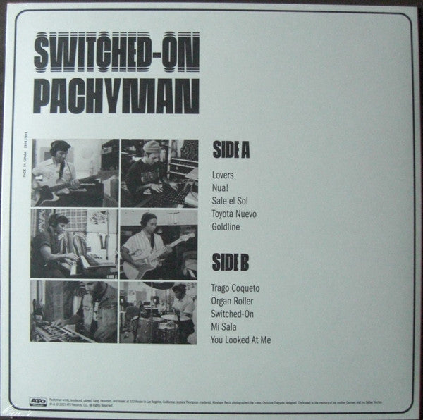Pachyman - Switched On - New LP Record 2023 ATO Back Vinyl - Reggae / Dub - Shuga Records