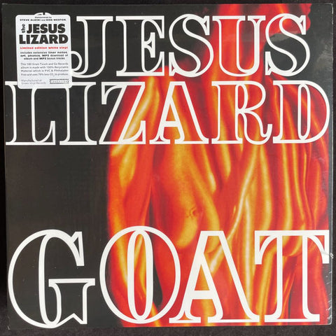 The Jesus Lizard - Goat (1991) - New Lp Record 2009  Touch And Go White Vinyl & Download - Noise Rock / Post-Hardcore