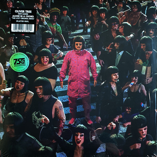 Oliver Tree - Alone In A Crowd - New LP Record 2023 Atlantic Red, Black, & Blue Splatter Vinyl - Pop / Hip Hop / Dance-pop - Shuga Records