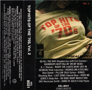 Various - Top Hits Of The '70s Vol. 2 - Mint- 1973 Capitol USA Tape - Pop / Rock / Folk - Shuga Records
