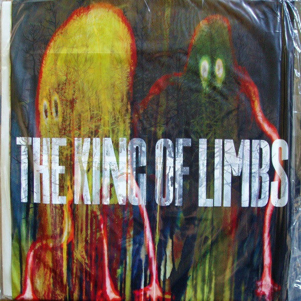 Radiohead - The King Of Limbs - Mint- (VG cover) 2x 10" LP Record 2011 Ticker Tape Ltd UK Clear Vinyl, Blotter Paper, Bag & Newspaper - Alternative Rock / Experimental - Shuga Records