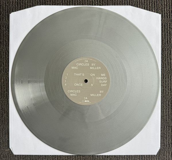 Mac Miller - Circles (2020) - New 2 LP Record 2023 Warner REMember Silver Vinyl & Poster - Hip Hop - Shuga Records