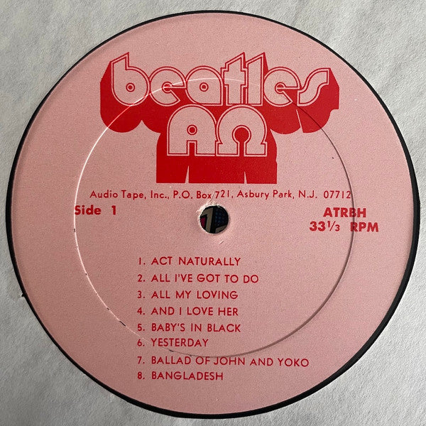 The Beatles - ΑΩ - VG+ 4 LP Record 1973 Audio Tape Inc. USA Vinyl RARE - Pop Rock / Psychedelic Rock / Beat - Shuga Records