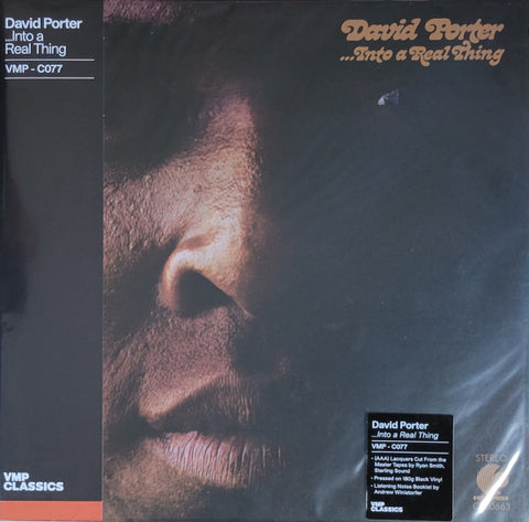 David Porter – ...Into A Real Thing (1970) - New LP Record 2023 Enterprise Vinyl Me, Please 180 gram Vinyl & Booklet - Soul / Funk