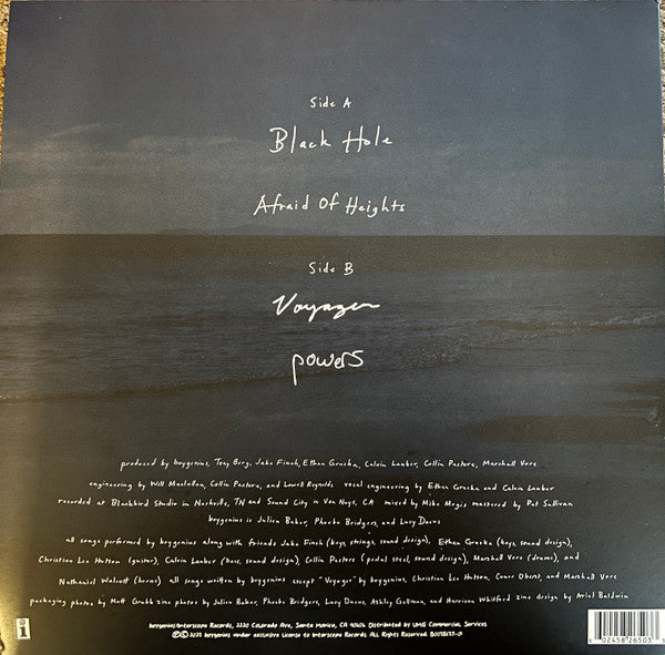 boygenius – The Rest - New 10" EP Record 2023 Interscope Black Vinyl & Booklet - Indie Rock