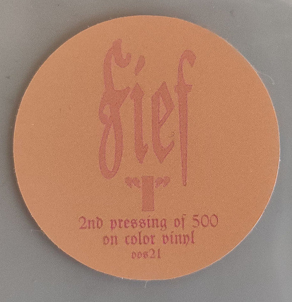 Fief – I (2016) - New LP Record 2023 Out Of Season USA Clear w/ multi-color splatter Vinyl - Electronic / Dungeon Synth / Medieval - Shuga Records