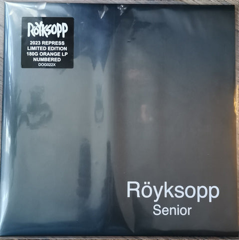 Röyksopp – Senior (2010) - New LP Record 2023 Dog Triumph Europe Orange Vinyl & Numbered - Electronic / Pop / Ambient