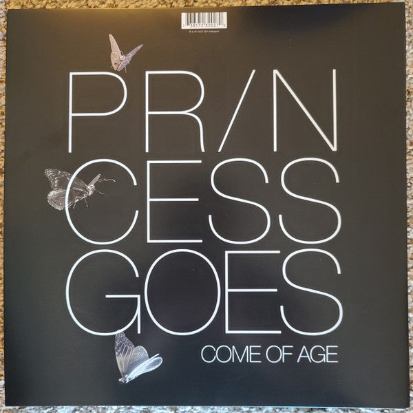 Princess Goes - Come Of Age - New 2 LP Record 2023 SO Indegoot UK Clear Vinyl - Pop Rock / Synthwave / Synth-pop - Shuga Records