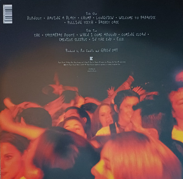 Green Day - Dookie (1994) - New LP Record 2023 Reprise Baby Blue Vinyl & Insert - Punk / Pop Rock / Alternative Rock - Shuga Records