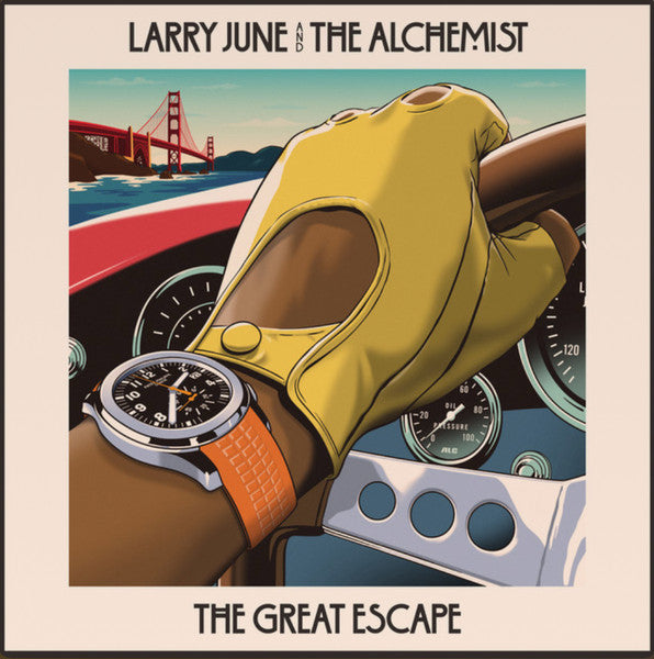 Larry June & Alchemist - The Great Escape - Mint- 2 LP Record 2023 ALC USA Black Vinyl - Hip Hop - Shuga Records