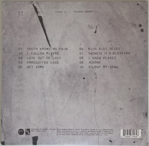 Lykke Li – Wounded Rhymes - Mint- LP Record 2011 USA Vinyl & Insert 0