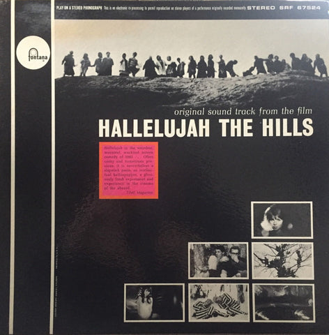 Meyer Kupferman – Original Sound Track From The Film Hallelujah The Hills - VG+ LP Record 1966 Fontana USA Vinyl -