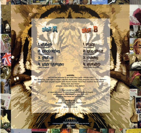 Lee "Scratch" Perry - Heaven - New LP Record 2023 Burning Sounds UK 180 Gram Vinyl & Insert - Dub Reggae / Ska - Shuga Records