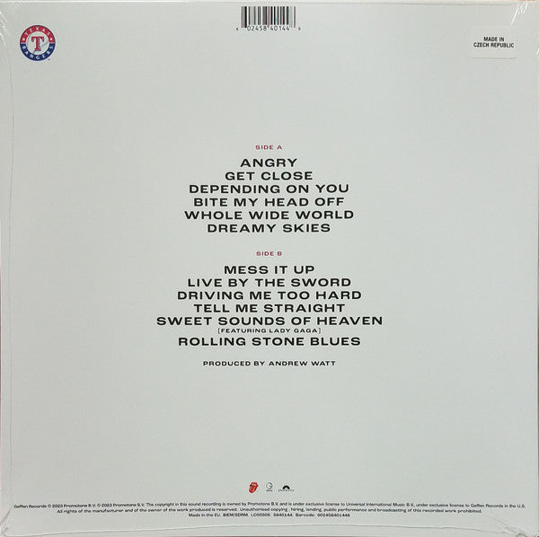 The Rolling Stones - Hackney Diamonds - New LP Record 2023 Geffen Texas Rangers Edition White Vinyl - Pop Rock / Rock & Roll - Shuga Records