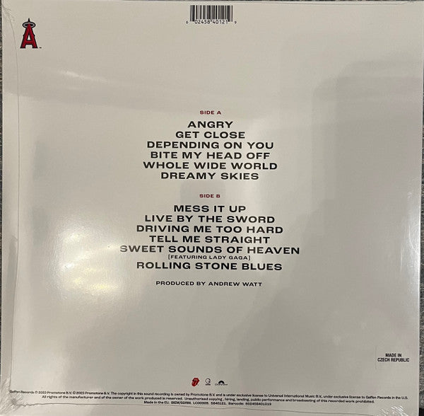 The Rolling Stones - Hackney Diamonds - New LP Record 2023 Geffen Los Angeles Angels Edition White Vinyl - Pop Rock / Rock & Roll - Shuga Records