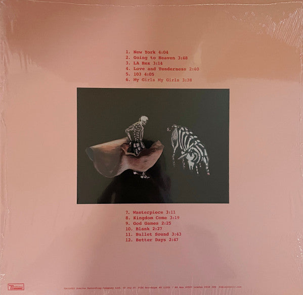 The Kills - God Games - Mint- LP Record 2023 Domino Black Vinyl & Booklet - Indie Rock