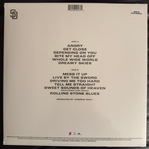 The Rolling Stones - Hackney Diamonds - New LP Record 2023 Geffen San Diego Padres Edition White Vinyl - Pop Rock / Rock & Roll - Shuga Records