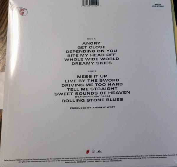 The Rolling Stones - Hackney Diamonds - New LP Record 2023 Geffen Cleveland Guardians Edition White Vinyl - Pop Rock / Rock & Roll - Shuga Records