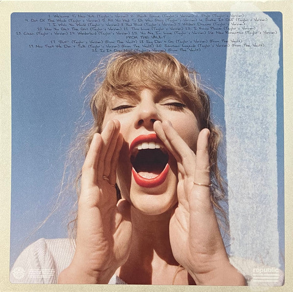 Taylor Swift - 1989 (Taylor's Version 2014) - Mint- 2 LP Record 2023 Republic Crystal Skies Blue Vinyl - Pop Rock / Synth-pop - Shuga Records