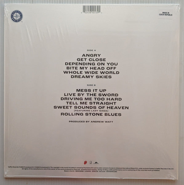 The Rolling Stones - Hackney Diamonds - New LP Record 2023 Geffen Seattle Mariners Edition White Vinyl - Pop Rock / Rock & Roll - Shuga Records