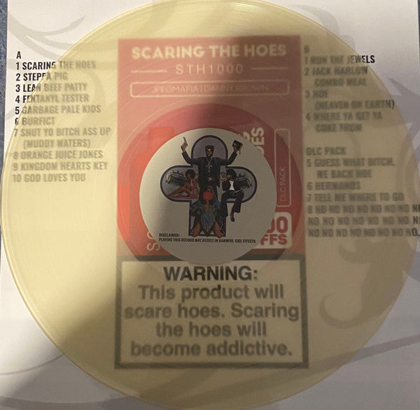 JPEGMAFIA & Danny Brown - Scaring The Hoes - New LP Record 2024 Unofficial White Translucent Vinyl - Hardcore Hip-Hop / Trap / Jazzy Hip-Hop - Shuga Records