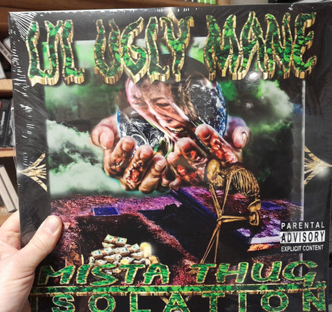 Lil Ugly Mane - Mista Thug Isolation (2012) - New 2 LP Record 2023 Green Vinyl - Hip Hop / Horrocore / Screw