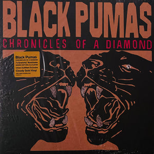 Black Pumas - Chronicles Of A Diamond - New LP Record 2023 ATO Urban Outfitters Exclusive Cloudy Gold Vinyl & Download - Rock - Shuga Records