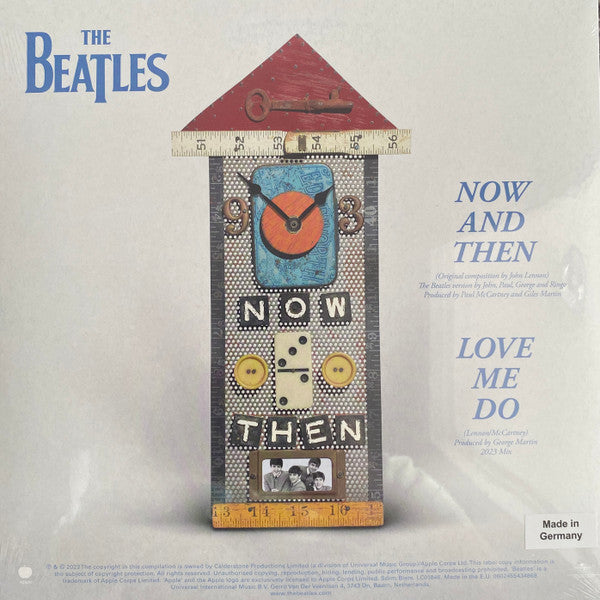 The Beatles - Now And Then / Love Me Do (2023 Mix) - New 10" Single Record 2023 Apple Parlophone Spotify Fans First Exclusive Vinyl - Pop Rock - Shuga Records