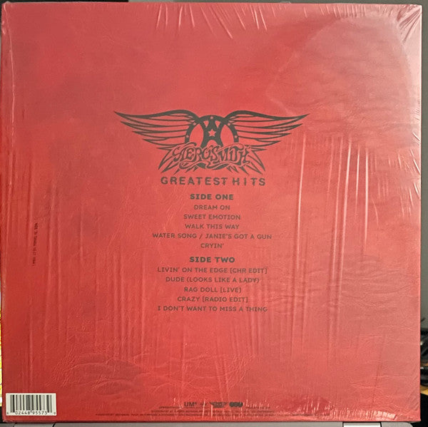 Aerosmith - Greatest Hits - New LP Record 2023 Capitol USA Vinyl - Pop Rock / Hard Rock - Shuga Records
