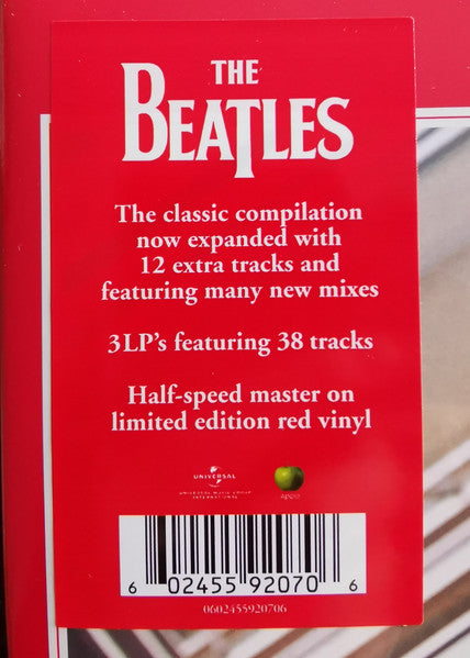 The Beatles - 1962-1966 (1973) - New 3 LP Record Apple Germany Half-Speed Master Red Vinyl - Pop Rock / Beat / Rock & Roll - Shuga Records
