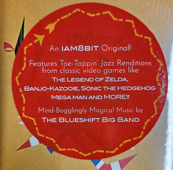 The Blueshift Big Band - Joystick Jazz: The Blueshift Big Band Plays Iconic Video Game Hits - Mint- LP Record 2023 Video Game Music Iam8bit Black Vinyl - Jazz / Video Game Music - Shuga Records