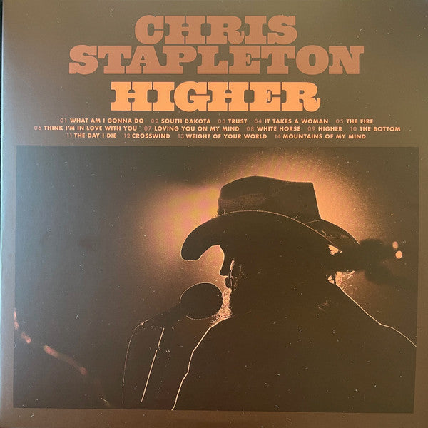 Chris Stapleton - Higher (2010) - New 2 LP Record 2023 Mercury 180 gram Vinyl - Country / Folk Rock - Shuga Records