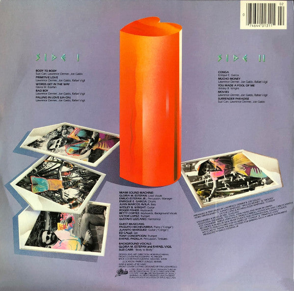 Miami Sound Machine - Primitive Love - Mint- LP Record 1985 Epic USA Vinyl - Synth-Pop / Latin / Salsa - Shuga Records