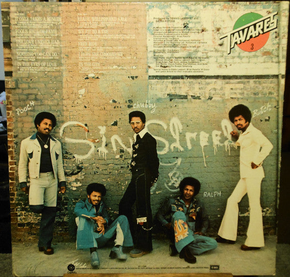 Tavares - The Best Of Tavares - VG+ LP Record 1977 Capitol USA Vinyl - Soul / Disco / Funk - Shuga Records